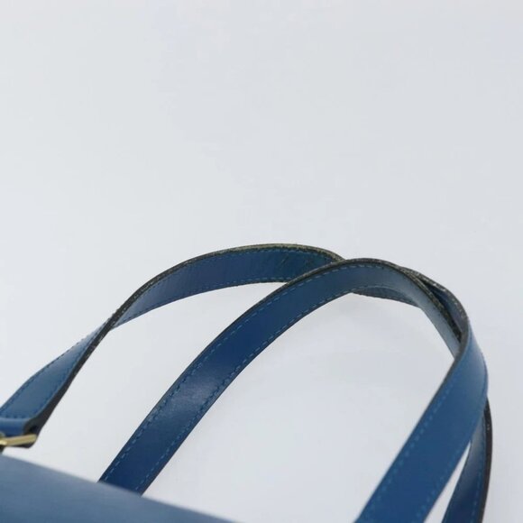 LOUIS VUITTON Epi Soufflot Hand Bag Blue - Picture 9 of 15